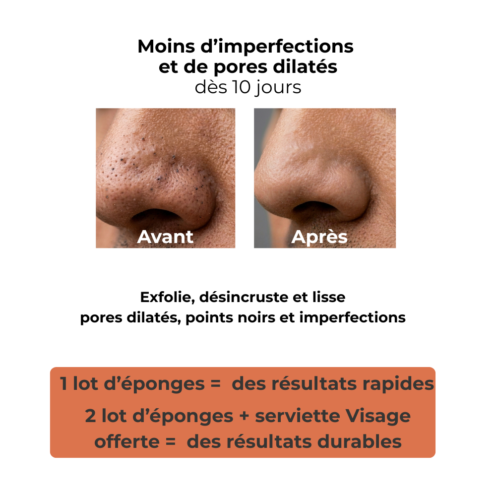 L'Éponge purifiante anti-imperfection : Le soin complet pour un Visage Pur
