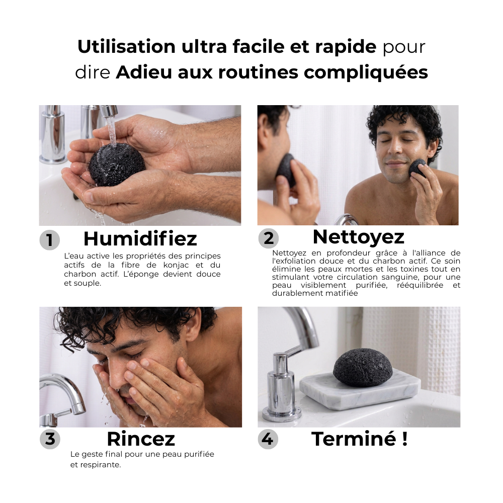 L'Éponge purifiante anti-imperfection : Le soin complet pour un Visage Pur